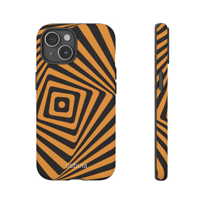 osbina | Step Into the Zone — The Orange + Black Spiral Case | The Season Collective