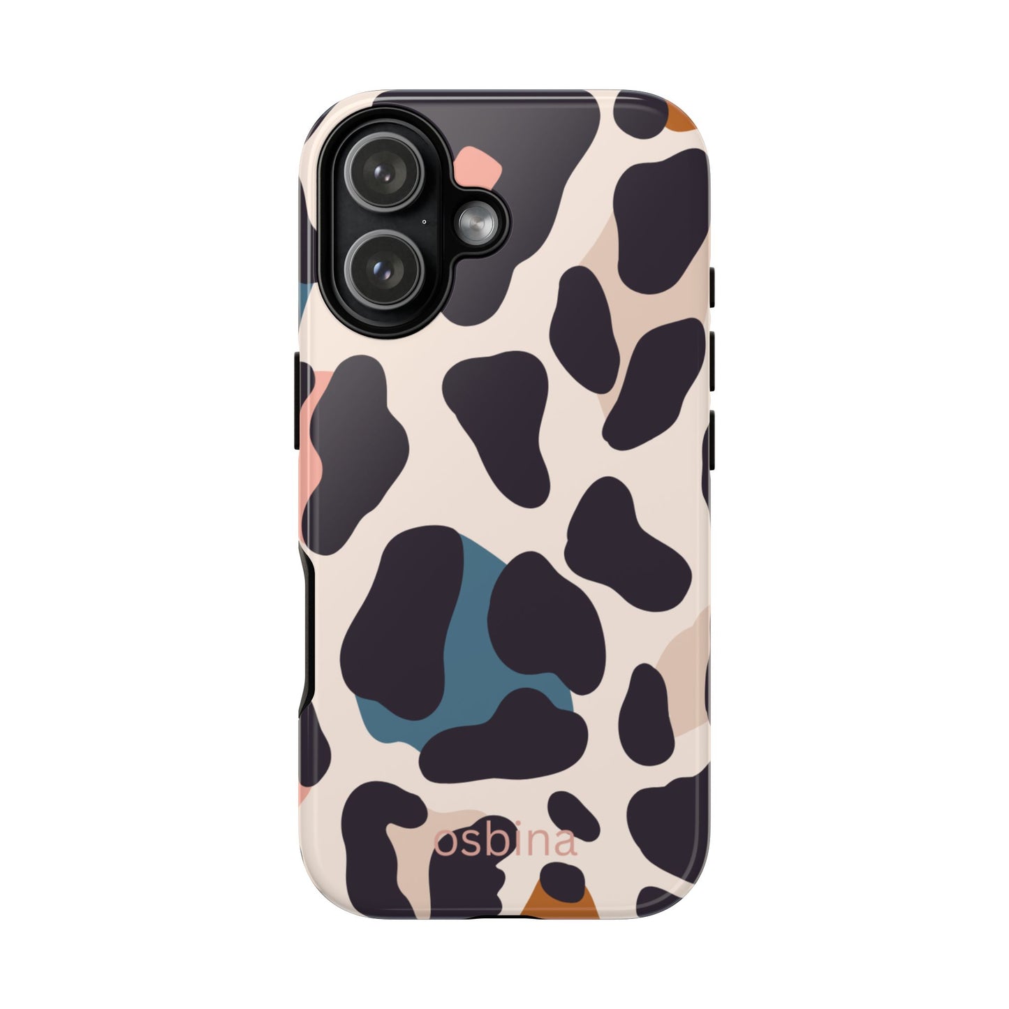 osbina | Leopard Luxe Color Pop Leopard Print Phone Case | Modern Muse Collection
