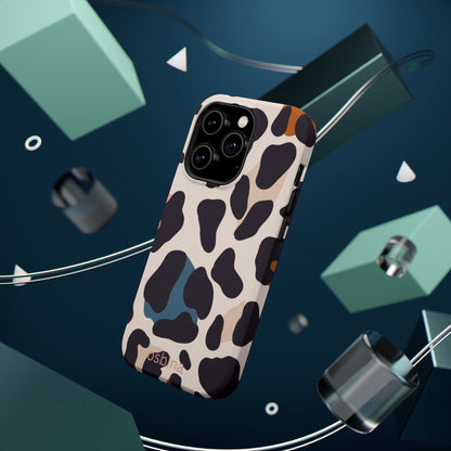 osbina | MagSafe compatible for iPhone | Leopard Luxe Color Pop Leopard Print Phone Case | Modern Muse Collection