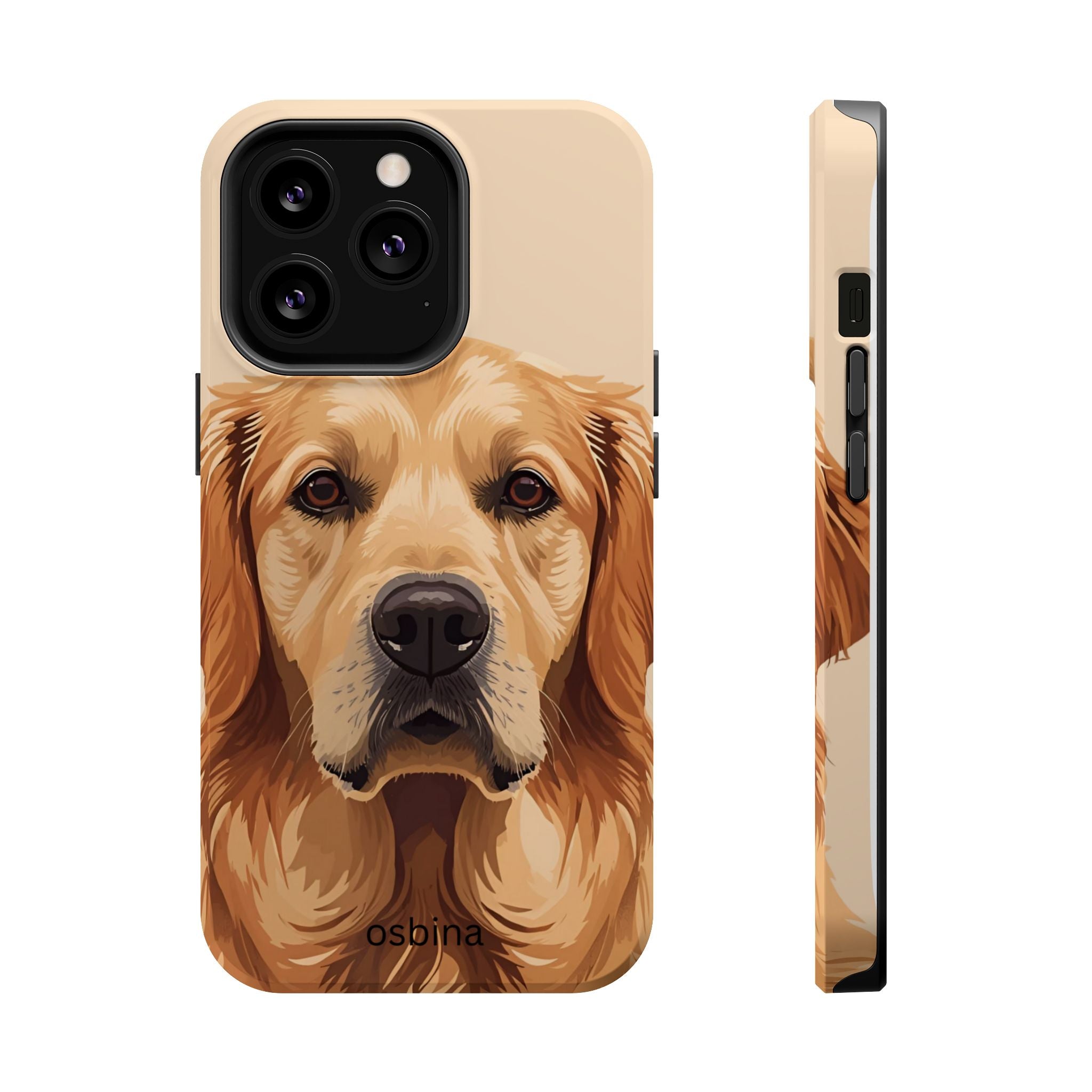 osbina | MagSafe for iPhone | The Golden Retriever Designer Case