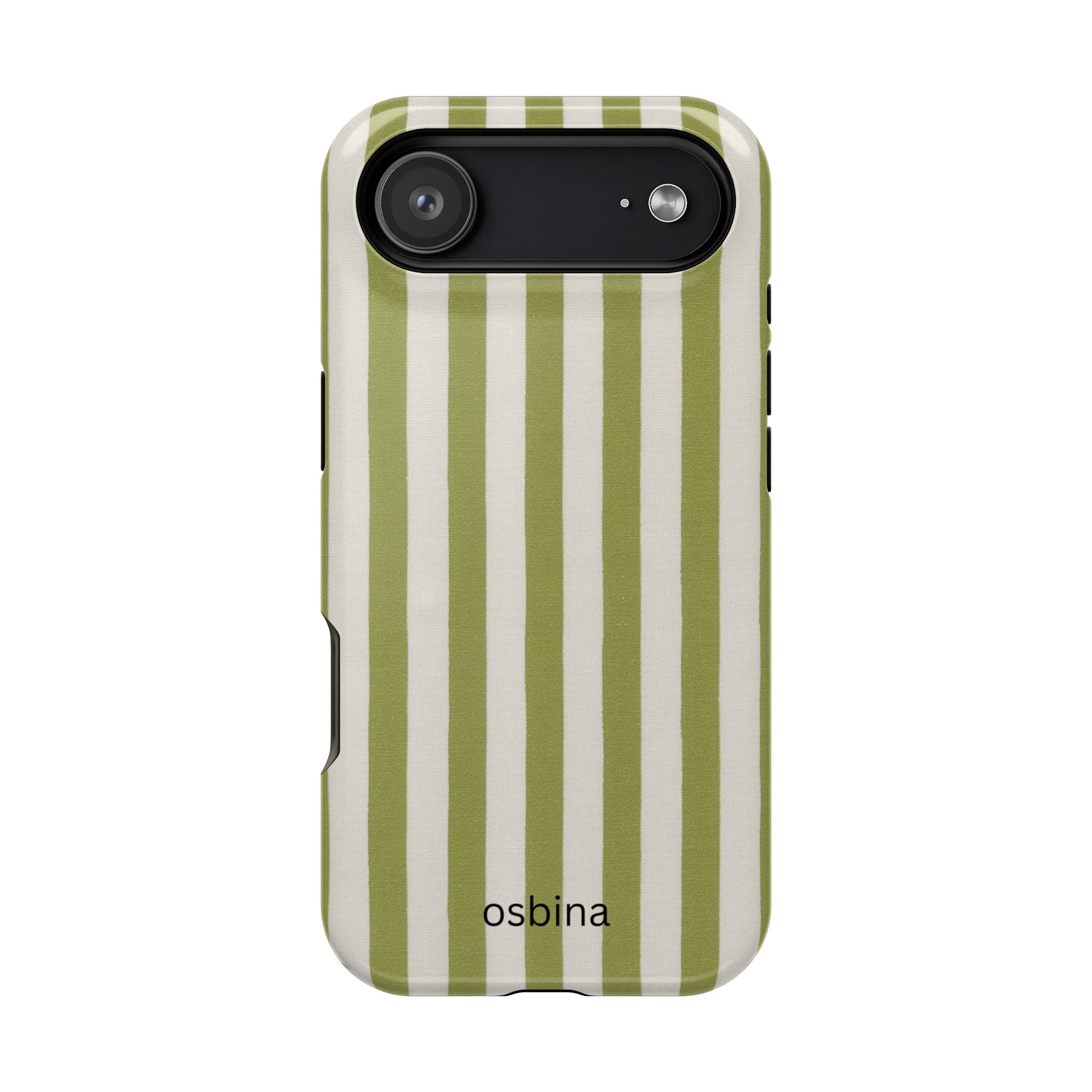osbina | Verde Stripe, Designer Case