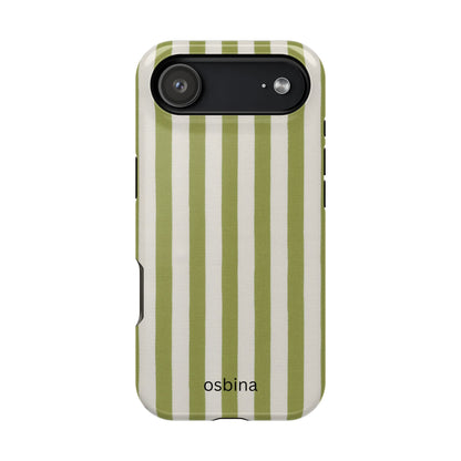 osbina | Verde Stripe, Designer Case