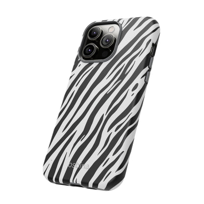 osbina | The Bengal Bold Stripe Case in White + Black | The Season Collective