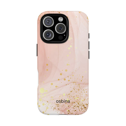 osbina | Pink Chic Stardust Cloud Phone Case | Modern Muse Collection