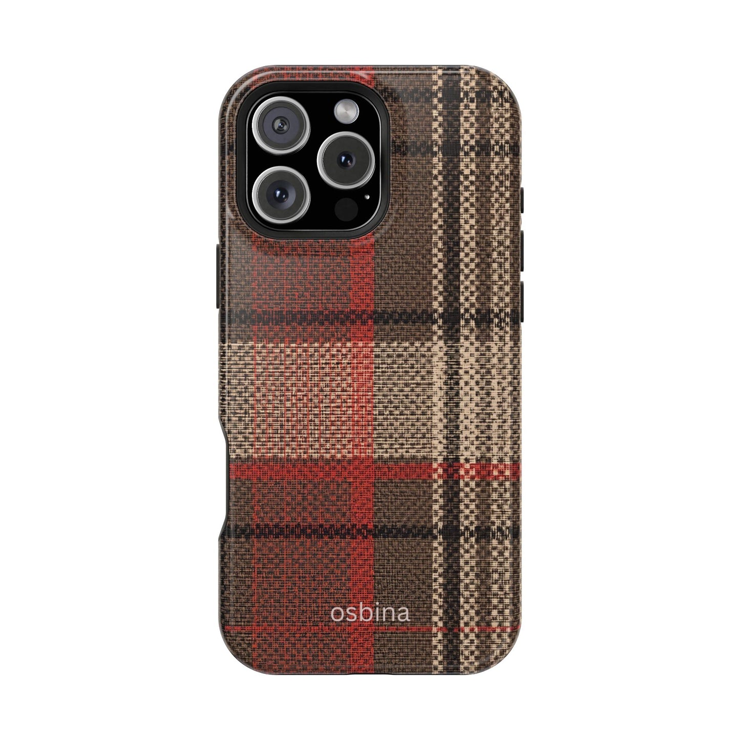 osbina | MagSafe | Heritage Plaid, Designer Case | The Aspen Collection