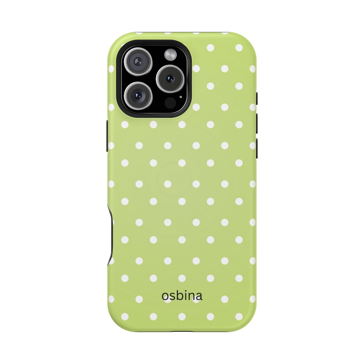 osbina | MagSafe compatible for iPhone | The Lume Dot Phone Case | Color Edit Collection