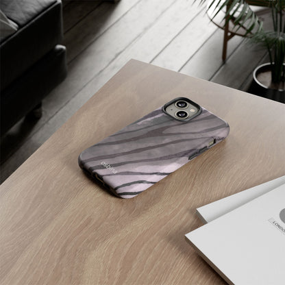 osbina | Stripes on Point — The Muted Gray + Black Tiger Case | The Season Collective