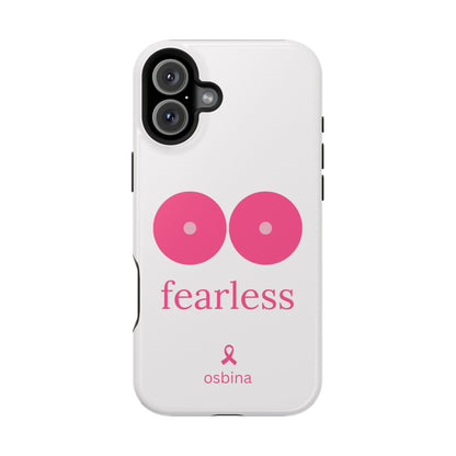 osbina |  MagSafe compatible for iPhone | Limited Edition The Fearless Tatas Case in Light Pink + Soft Pink + Hot Pink | The Pink October Collection | Inspired By