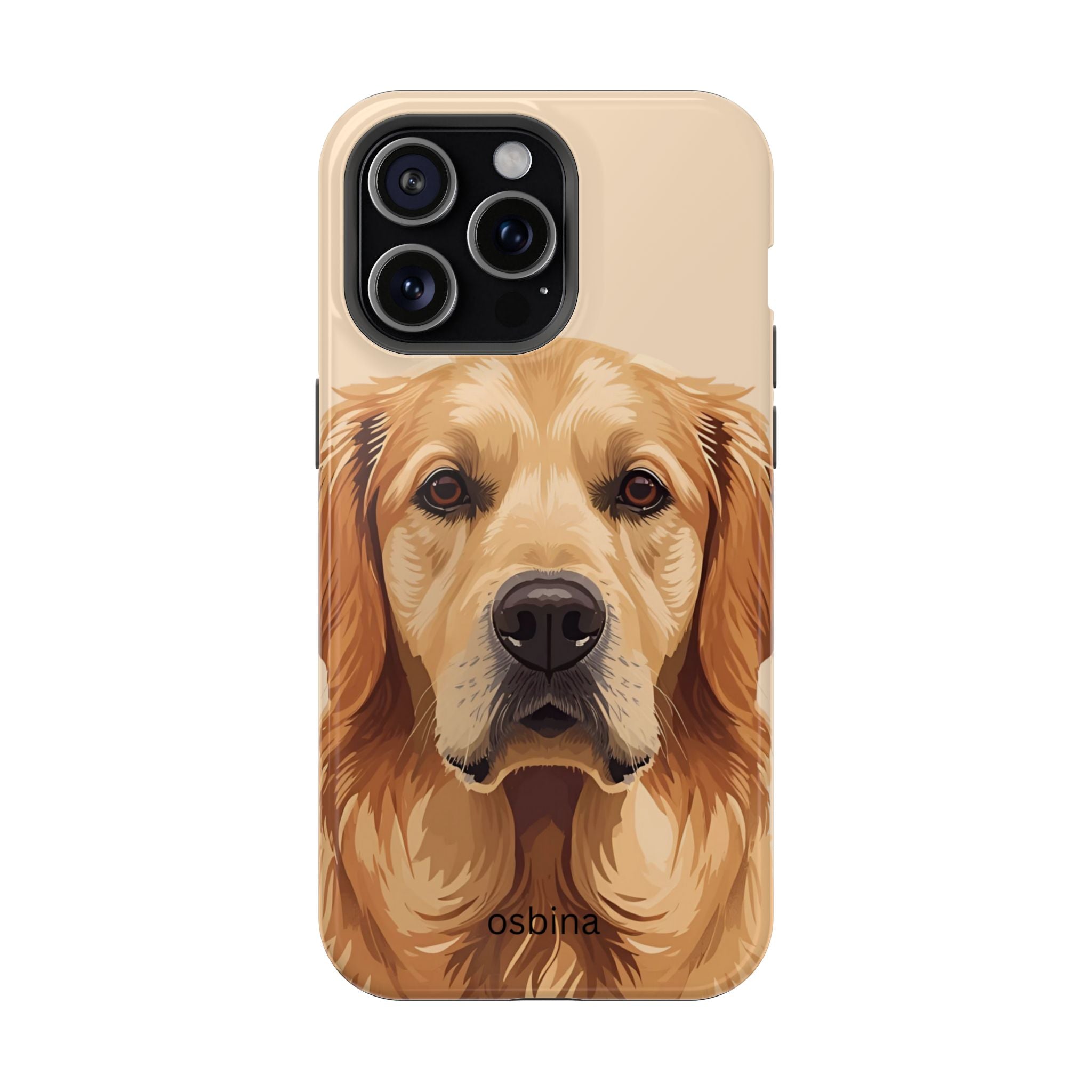 osbina | MagSafe for iPhone | The Golden Retriever Designer Case
