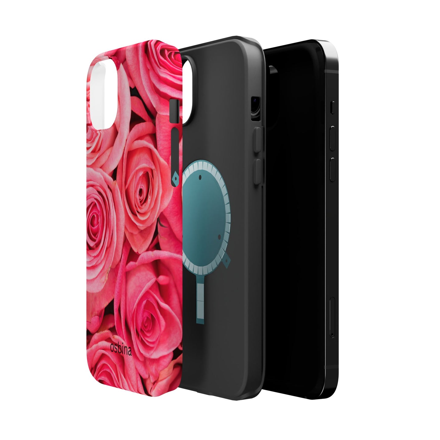 osbina | MagSafe compatible for iPhone | The Roselle Phone Case | Modern Muse Collection