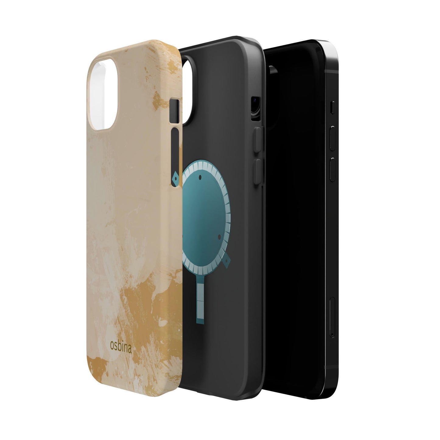 osbina | MagSafe compatible for iPhone | The Aureum Phone Case | Color Edit Collection