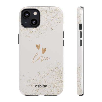 osbina | Golden Amour Phone Case | Modern Muse Collection