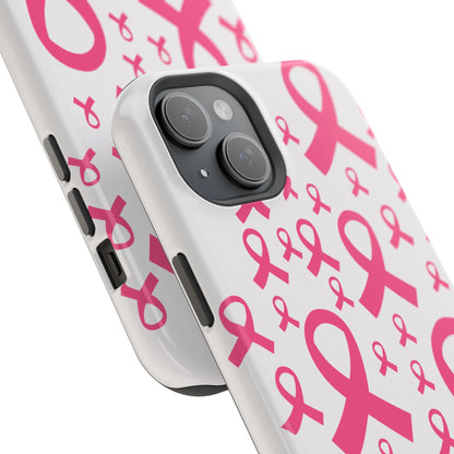 osbina |  MagSafe compatible for iPhone | Limited Edition Strength in Ribbons Case in Light Pink + Soft Pink + Hot Pink | The Pink October Collection | Inspired By