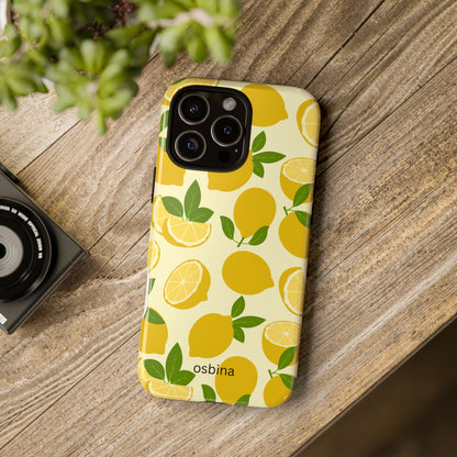 osbina | Limoncello Lemon Phone Case | Modern Muse Collection