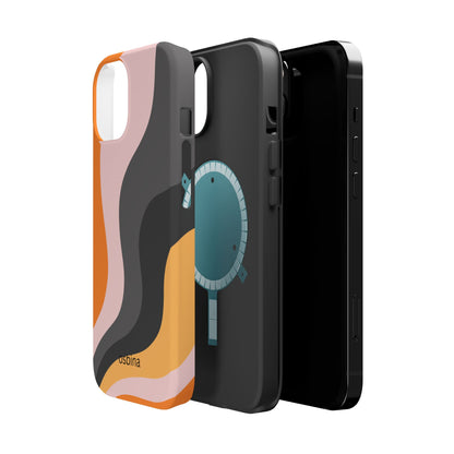 osbina | MagSafe Compatible for iPhone | The Case That Says “Fall, But Make It Fashion” | Retro Swirl Edition | The Season Collective