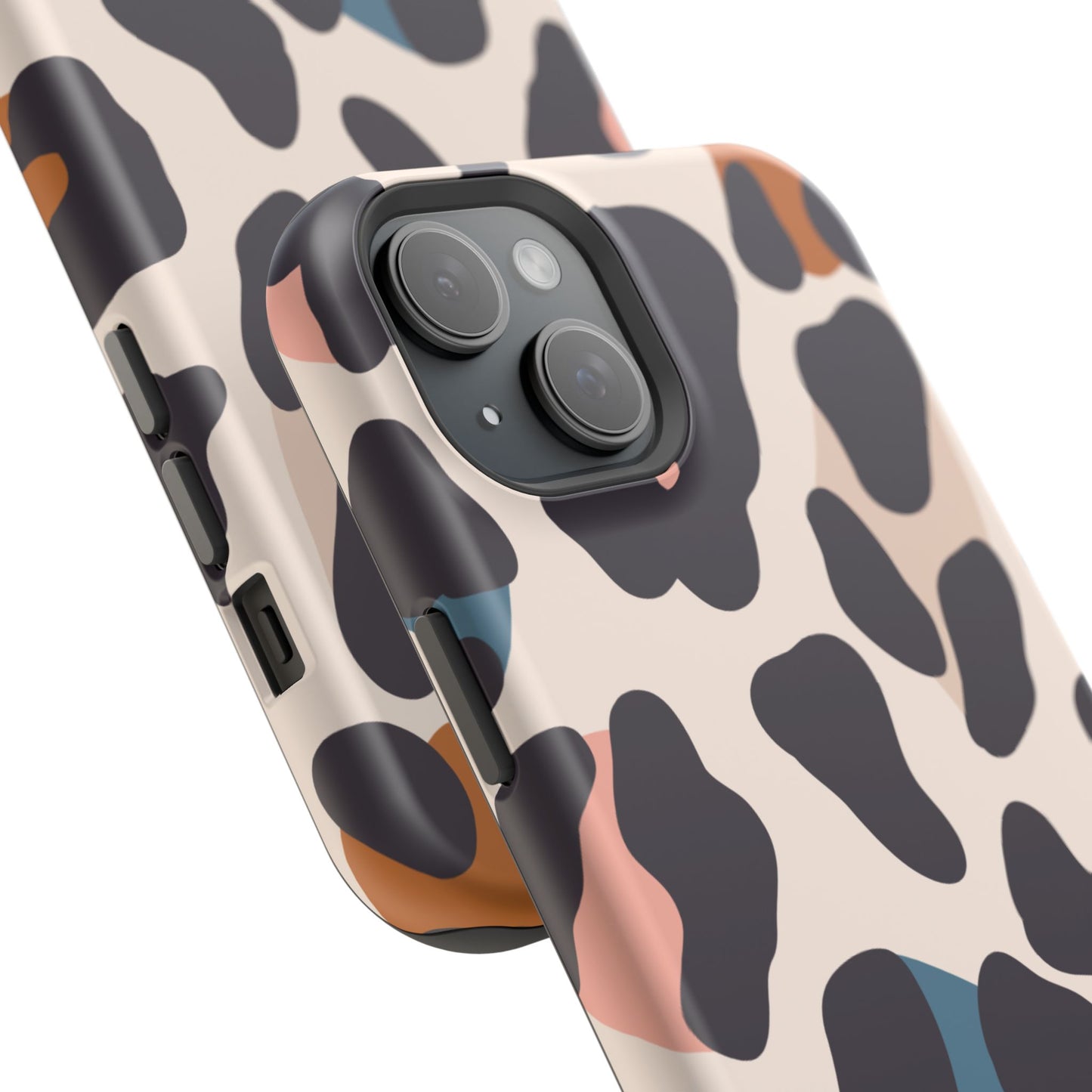 osbina | MagSafe compatible for iPhone | Leopard Luxe Color Pop Leopard Print Phone Case | Modern Muse Collection