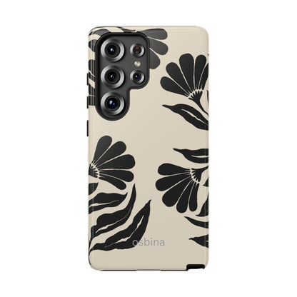 osbina | Obsidian Bloom Flower Phone Case | Modern Muse Collection