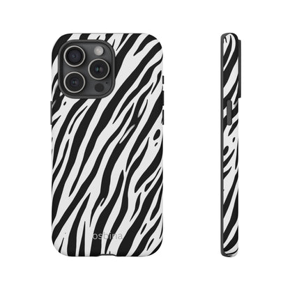 osbina | The Bengal Bold Stripe Case in White + Black | The Season Collective