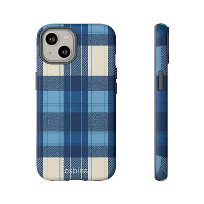 osbina | Azure Plaid, Designer Case | The Season Collective