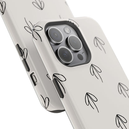 osbina | MagSafe compatible for iPhone | Linéa Flora Minimalistic Flower Phone Case | Modern Muse Collection