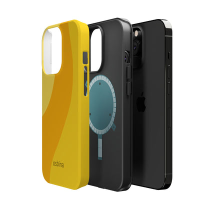 osbina | MagSafe compatible for iPhone | The Marigold Muse Phone Case | Color Edit Collection