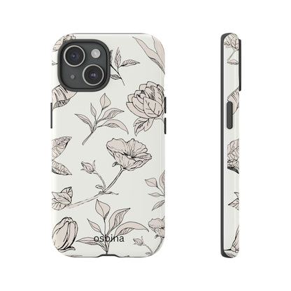 osbina | Silhouette Bloom Phone Case | Modern Muse Collection