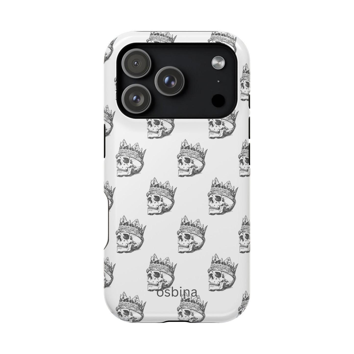 osbina | MagSafe compatible for iPhone | Skulls Royale Phone Case | Season Collective Collection