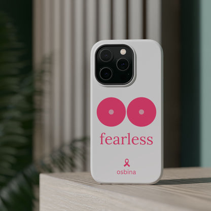 osbina |  MagSafe compatible for iPhone | Limited Edition The Fearless Tatas Case in Light Pink + Soft Pink + Hot Pink | The Pink October Collection | Inspired By