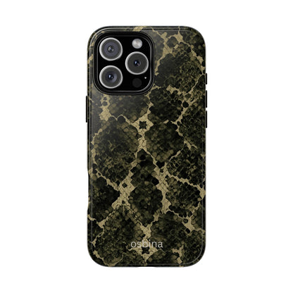 osbina | The Olive Snakeskin Designer Case