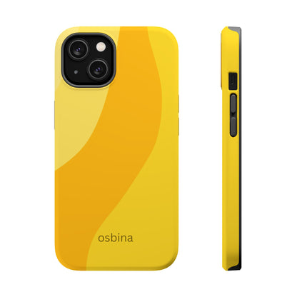 osbina | MagSafe compatible for iPhone | The Marigold Muse Phone Case | Color Edit Collection