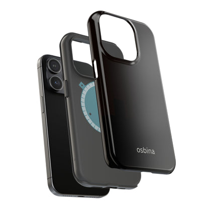osbina | MagSafe compatible for iPhone | The Onyx Phone Case | Modern Man Collection