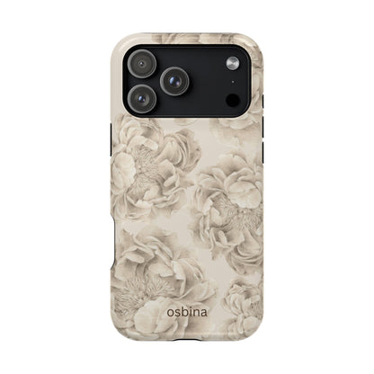 osbina | MagSafe for iPhone | Peony Sand Designer Case