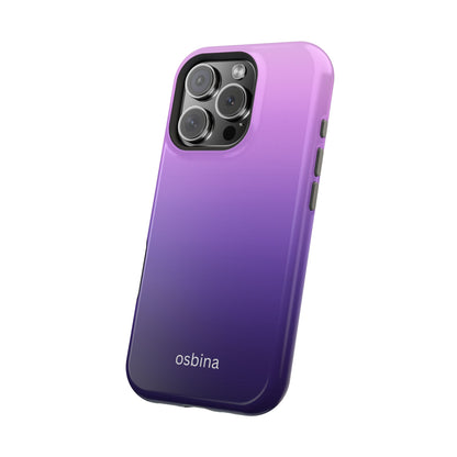 osbina | MagSafe compatible for iPhone | The Violet Haze Phone Case | Color Edit Collection