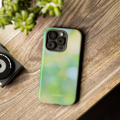 osbina | The Veridian Orbs Phone Case | Color Edit Collection