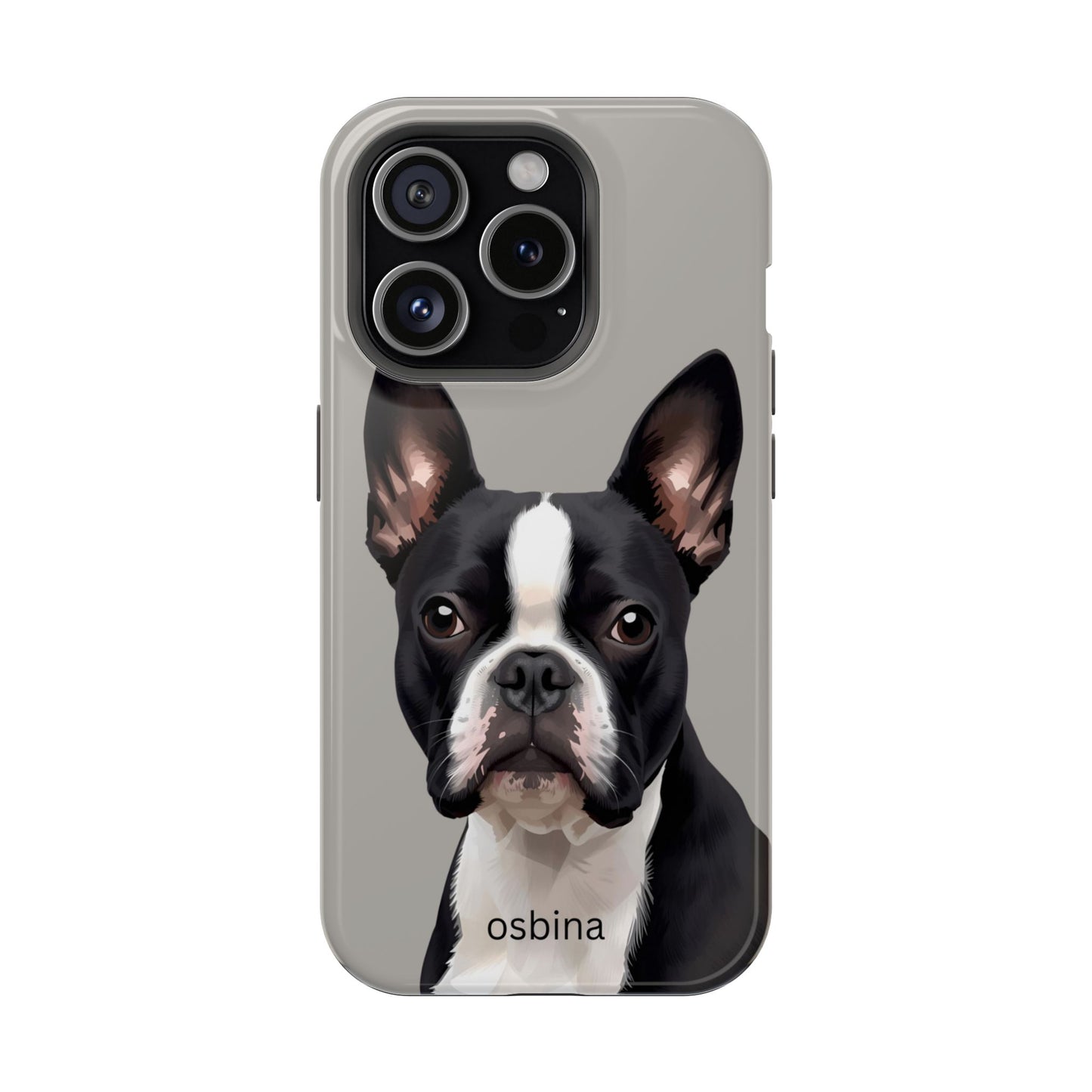 osbina | MagSafe | The Boston Terrier Designer Case