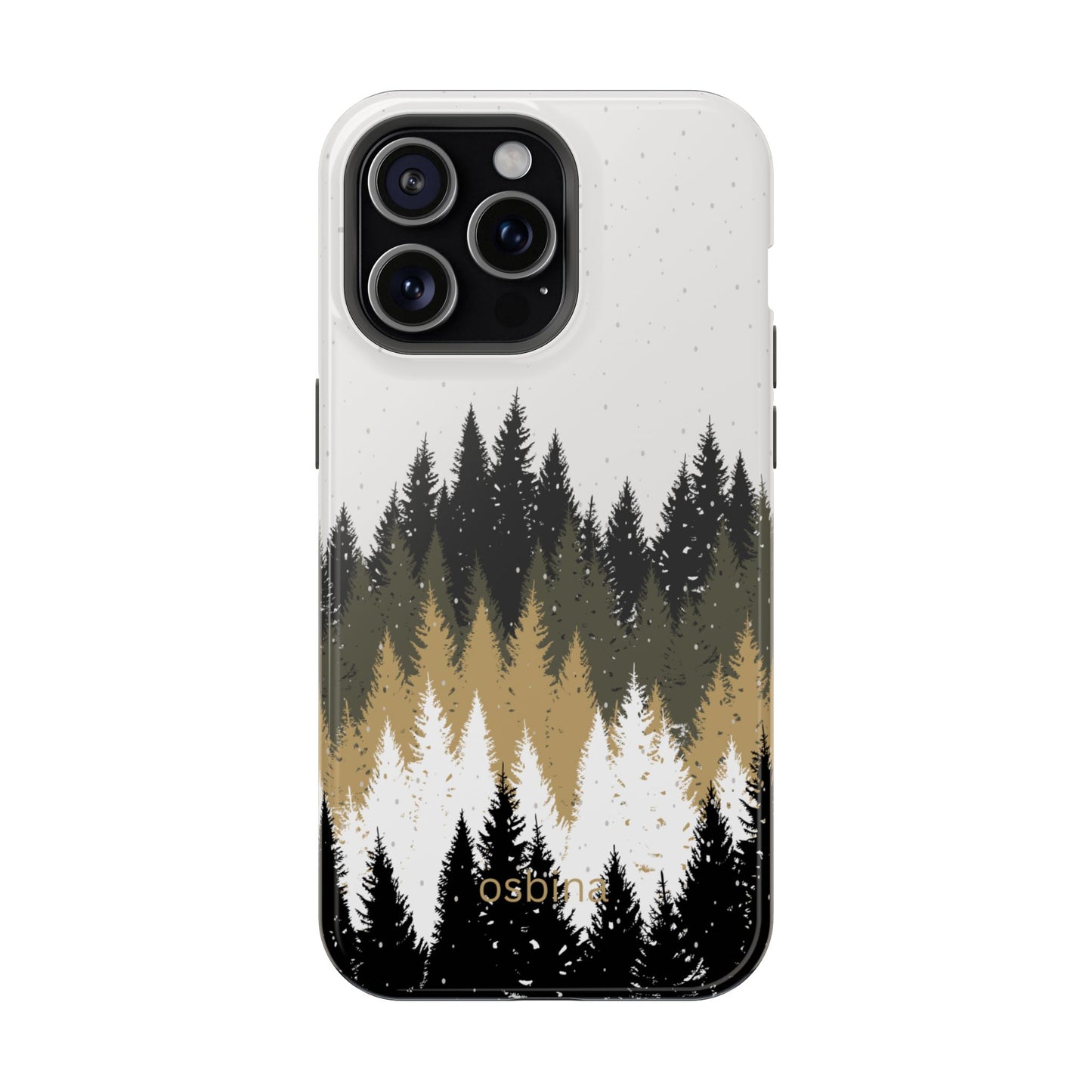 osbina | MagSafe for iPhone | The Woodland Pines Designer Case