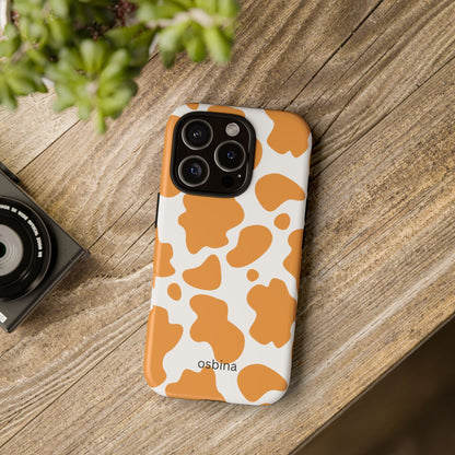 osbina | Holy Cow, It’s Chic — The Orange Cow Print Case | The Season Collective