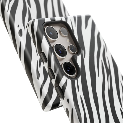 osbina | The Bengal Bold Stripe Case in White + Black | The Season Collective