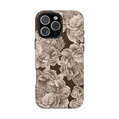 osbina | Peony Espresso Designer Case
