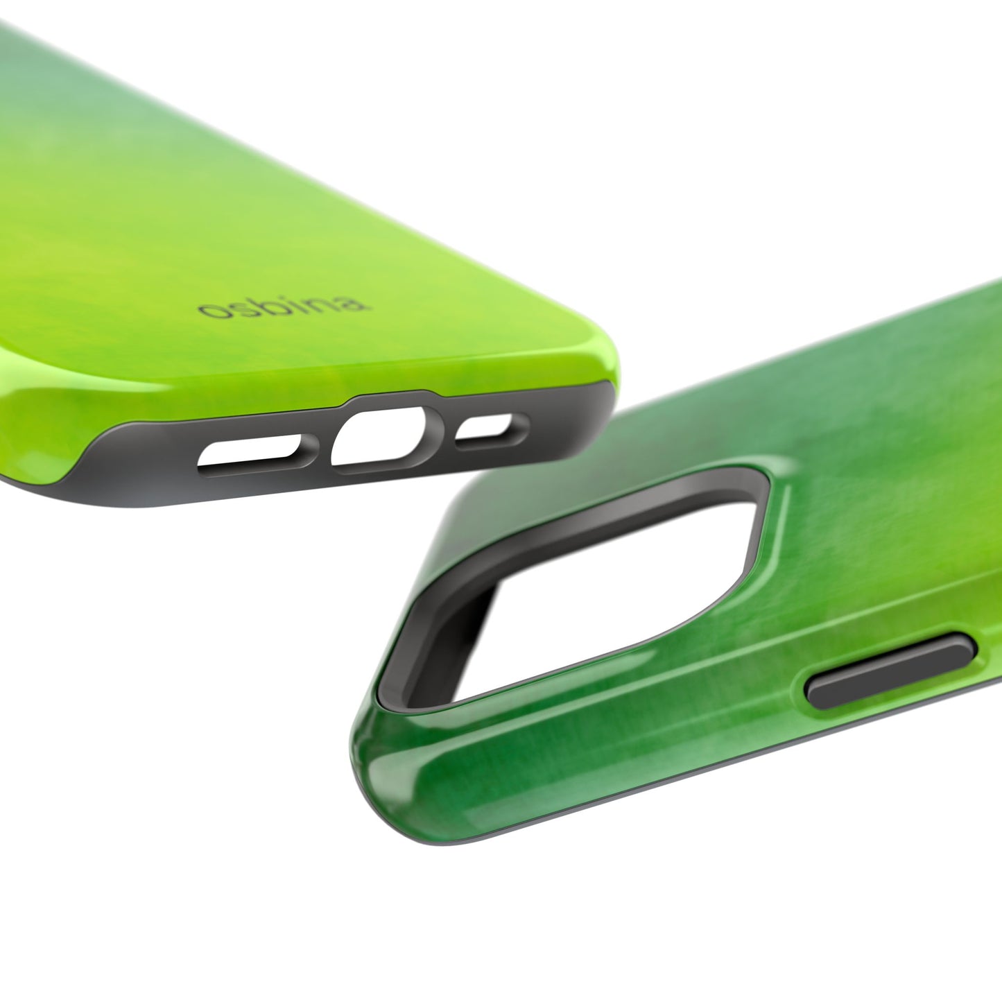 osbina | MagSafe compatible for iPhone | The Verde Glow Phone Case | Color Edit Collection