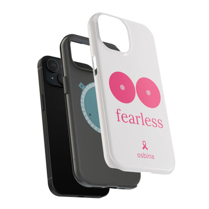 osbina |  MagSafe compatible for iPhone | Limited Edition The Fearless Tatas Case in Light Pink + Soft Pink + Hot Pink | The Pink October Collection | Inspired By