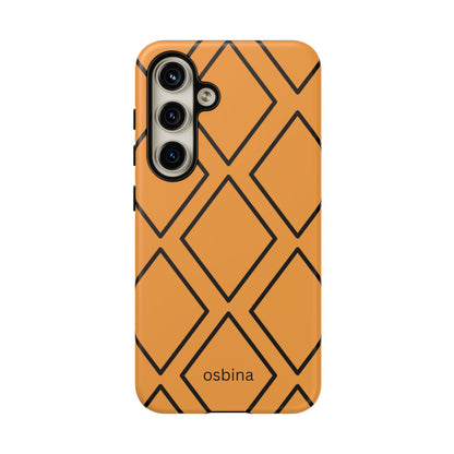 osbina | Diamonds Are Your Phone’s Best Friend — The Orange + Black Diamond Case | The Season Collective