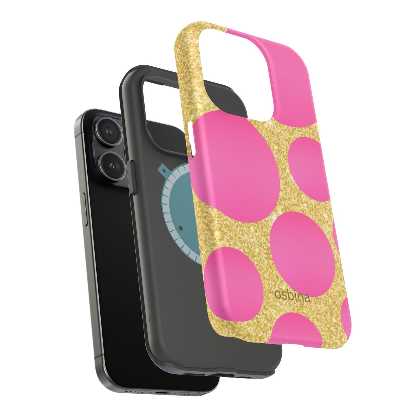 osbina | MagSafe compatible for iPhone | The Aurelia Phone Case | YAYOU Collection Supporting Shine Like Sable