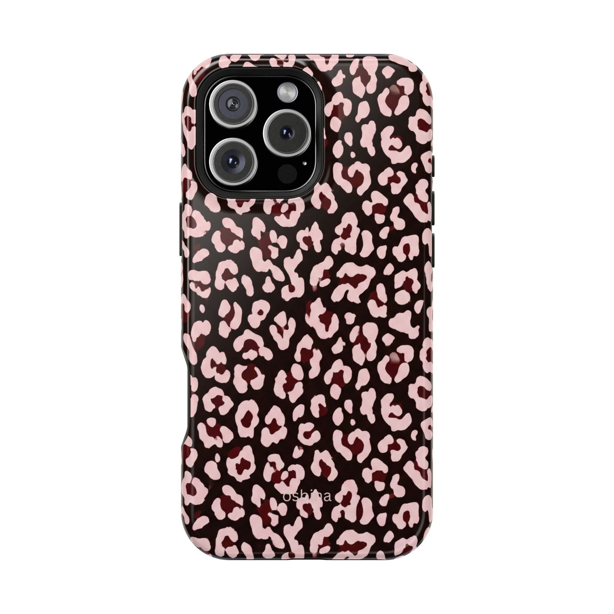 osbina | Chocolate Pink Leopard Designer Case