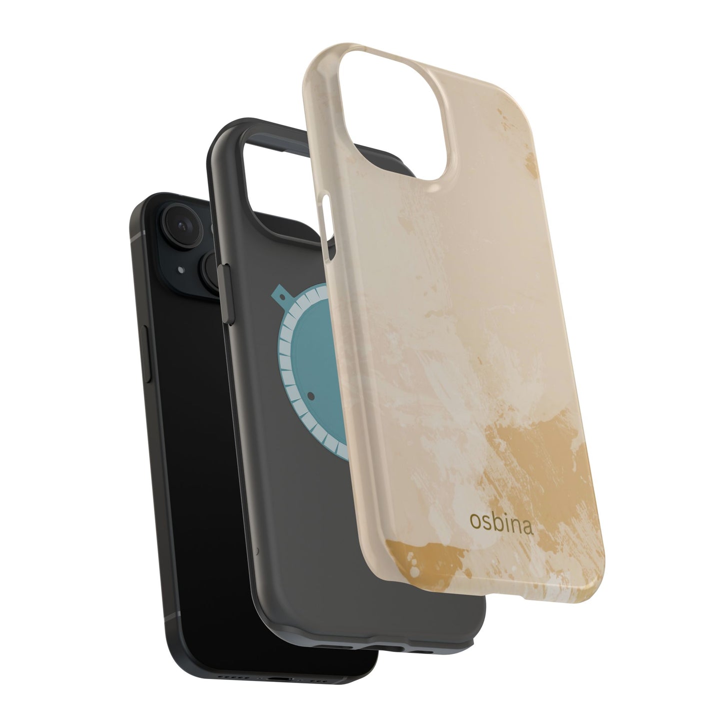 osbina | MagSafe compatible for iPhone | The Aureum Phone Case | Color Edit Collection