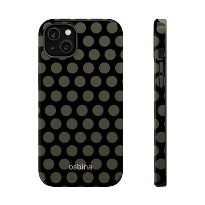 osbina | MagSafe compatible for iPhone | Onyx Chic Phone Case | Modern Muse Collection