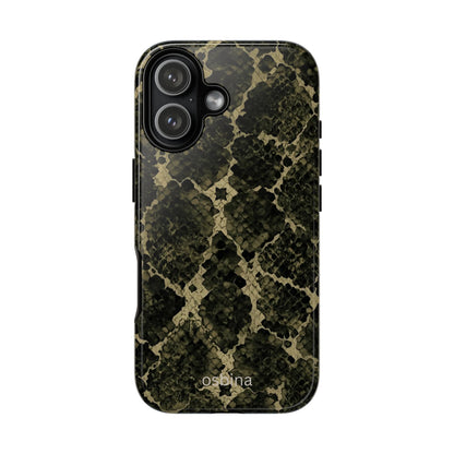 osbina | The Olive Snakeskin Designer Case