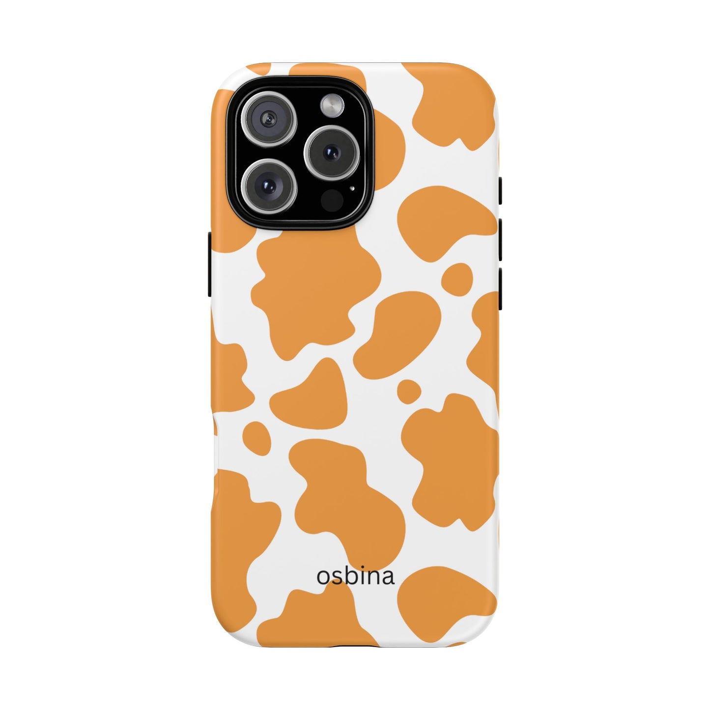 osbina | Holy Cow, It’s Chic — The Orange Cow Print Case | The Season Collective