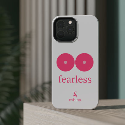 osbina |  MagSafe compatible for iPhone | Limited Edition The Fearless Tatas Case in Light Pink + Soft Pink + Hot Pink | The Pink October Collection | Inspired By