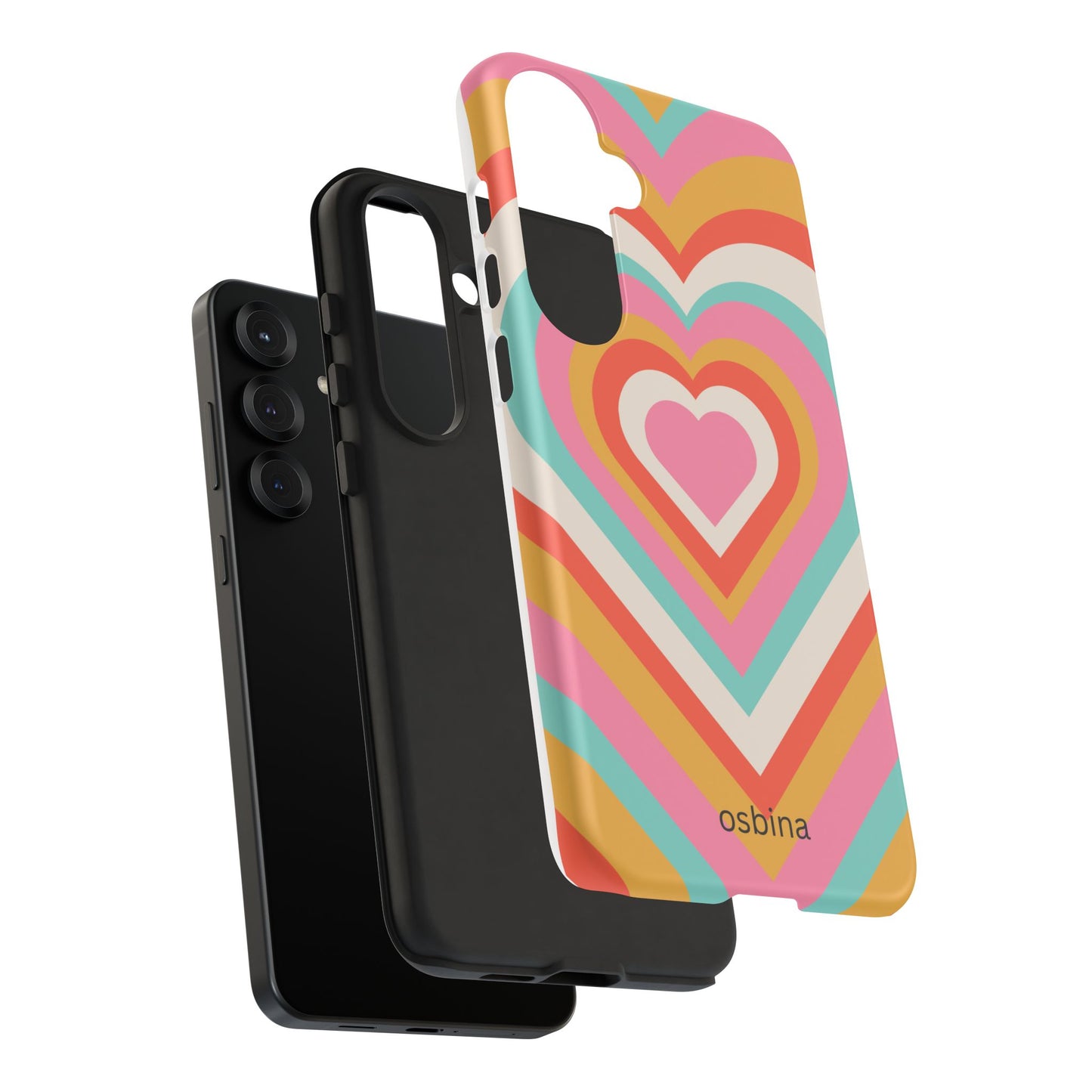osbina | Heart Nouveau Phone Case | Modern Muse Collection